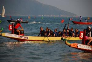 10 May 2009: Lamma Dragon Boat Festival Image