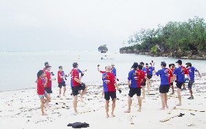 Liechtenstein Princely Navy team at May 11-14, 2006: Philippine International Dragon Boat Races, Boracay