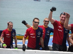 Liechtenstein Princely Navy team at May 13, 2007: 8th Deep Water Bay Dragon Boat Races