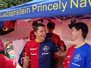 Liechtenstein Princely Navy team at May 13, 2007: 8th Deep Water Bay Dragon Boat Races