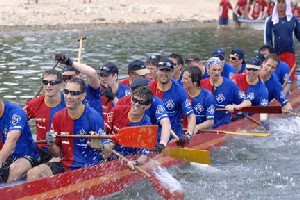 Liechtenstein Princely Navy team at May 7, 2006: 7th Deep Water Bay Dragon Boat Races