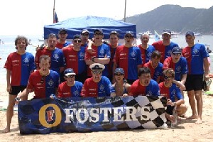 Liechtenstein Princely Navy team at May 7, 2006: 7th Deep Water Bay Dragon Boat Races