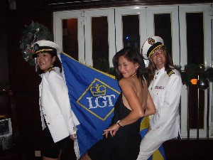 Liechtenstein Princely Navy team at Navy White Christmas 2007