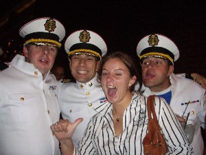 Liechtenstein Princely Navy team at Navy White Christmas 2007