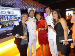 Liechtenstein Princely Navy team at Navy White Christmas 2012