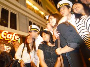 Liechtenstein Princely Navy team at Navy White Christmas 2012