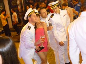 Liechtenstein Princely Navy team at Navy White Christmas 2012