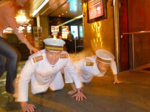 Liechtenstein Princely Navy team at Navy White Christmas 2012